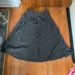 Disturbia gray long skirt